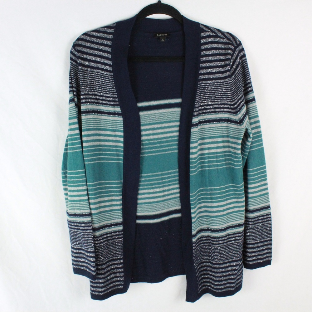 Talbots Open Front Cardigan Sweater Women's Medium